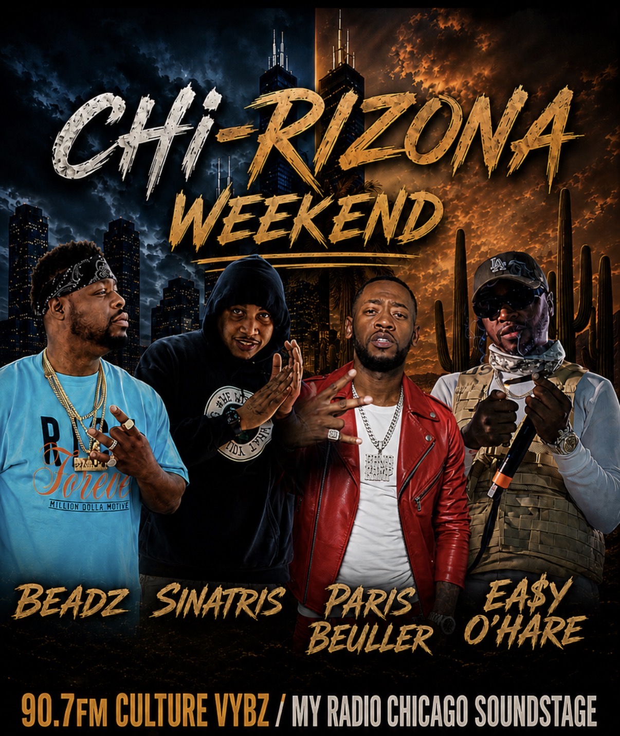 Chi-Rizona Culture Vybz | My Radio Chicago Soundstage artwork